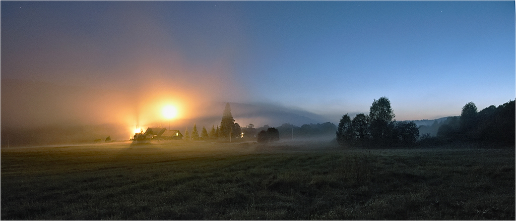 photo "***" tags: landscape, forest, sunset