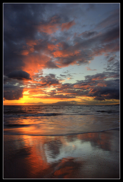 photo "A hole in the sky" tags: landscape, sunset, water