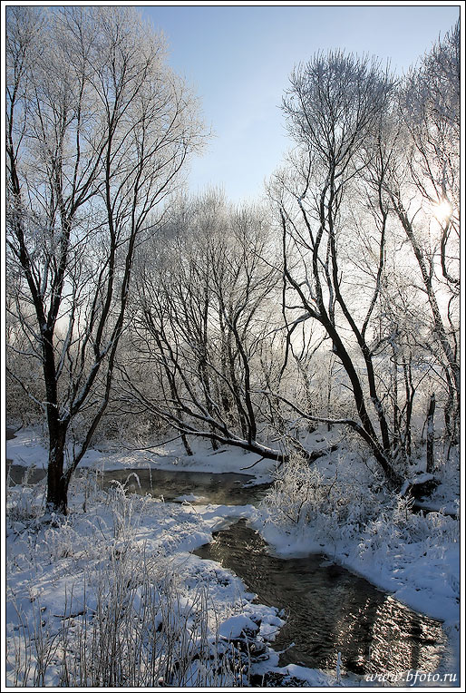 фото "Зима" метки: пейзаж, вода, зима