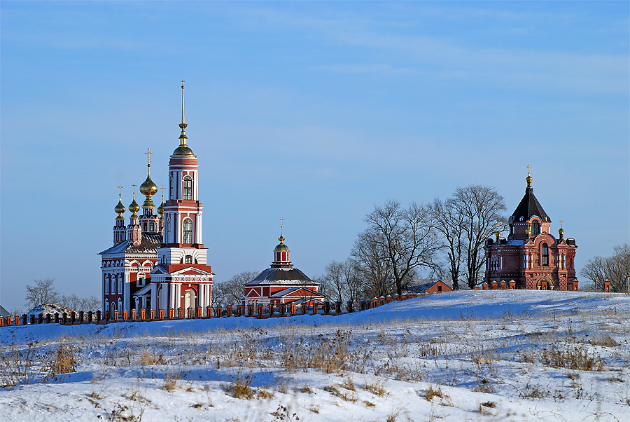 фото "Суздальские пейзажи." метки: архитектура, пейзаж, 