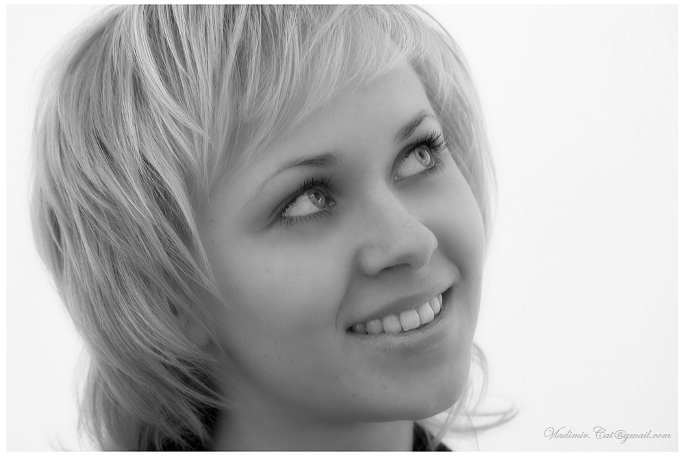 photo "Olga" tags: portrait, black&white, woman