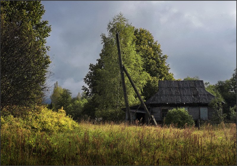 фото "Покинутый" метки: пейзаж, осень