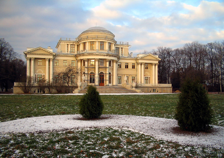 photo "The Elagin Palace" tags: architecture, landscape, winter