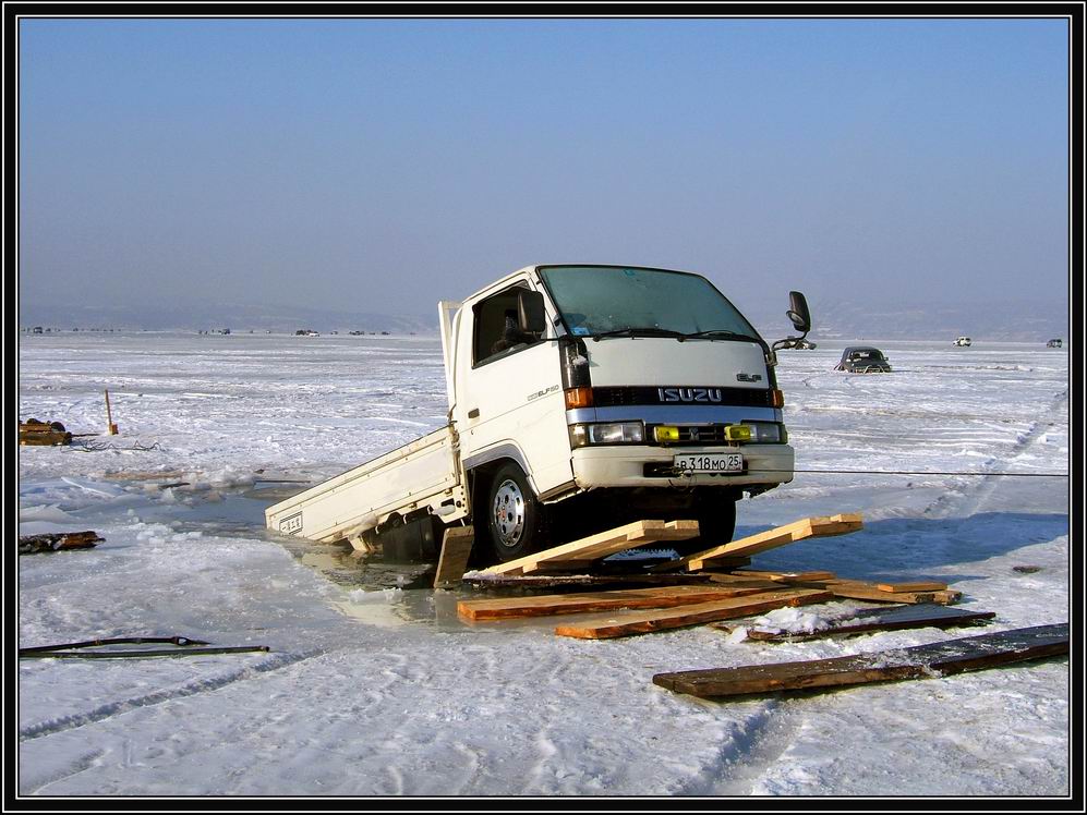 фото "Не зная броду, не лезь в воду" метки: пейзаж, репортаж, зима