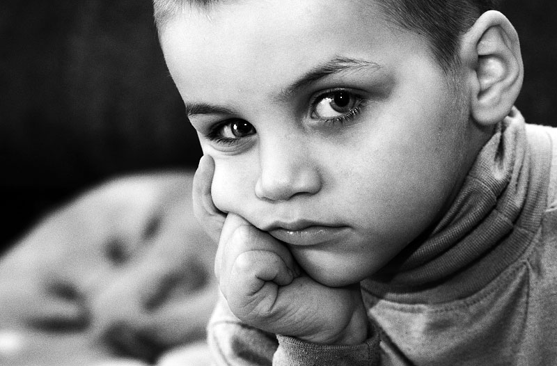 photo "***" tags: portrait, black&white, children