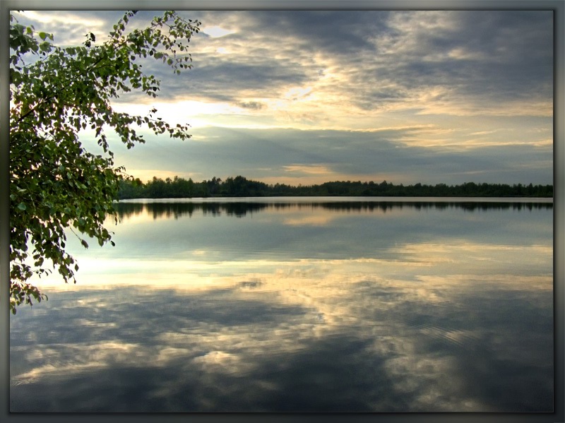 фото "Отражение" метки: пейзаж, вода, облака