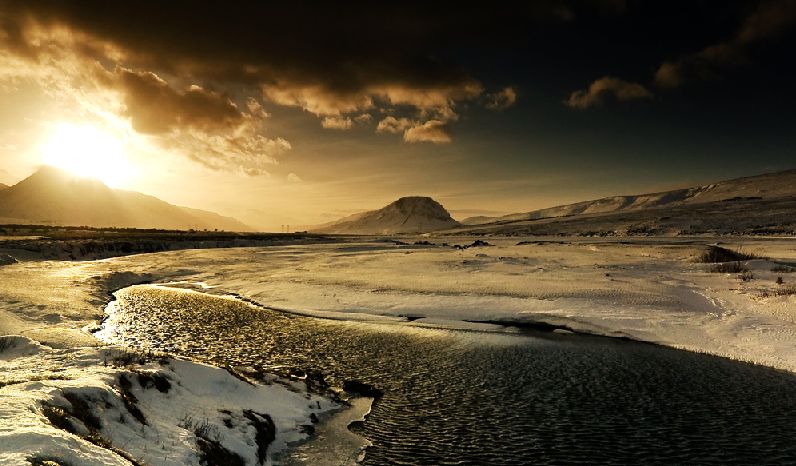 фото "Iceland..." метки: пейзаж, зима