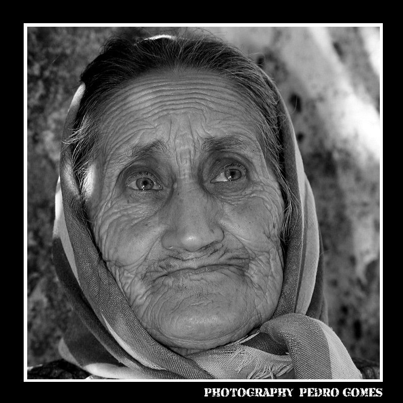 photo "***" tags: portrait, black&white, woman