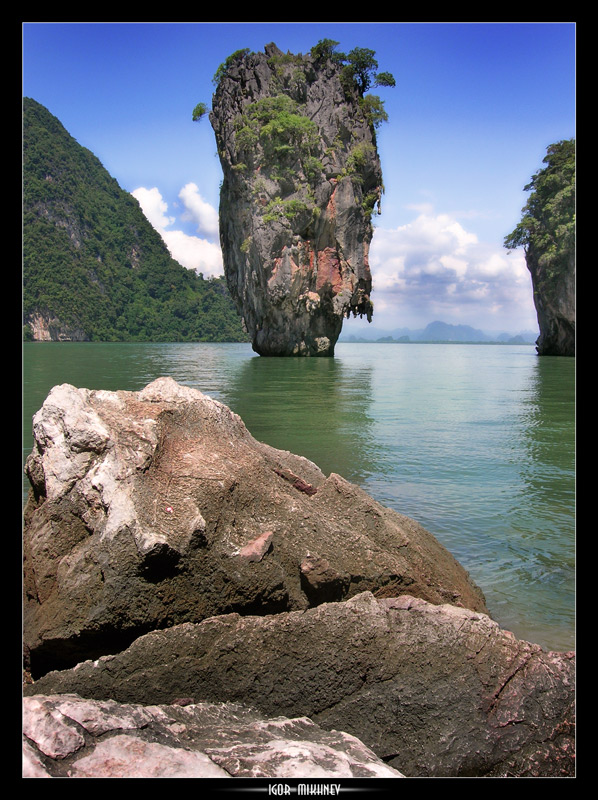 photo "* SEA PILLAR *" tags: landscape, mountains