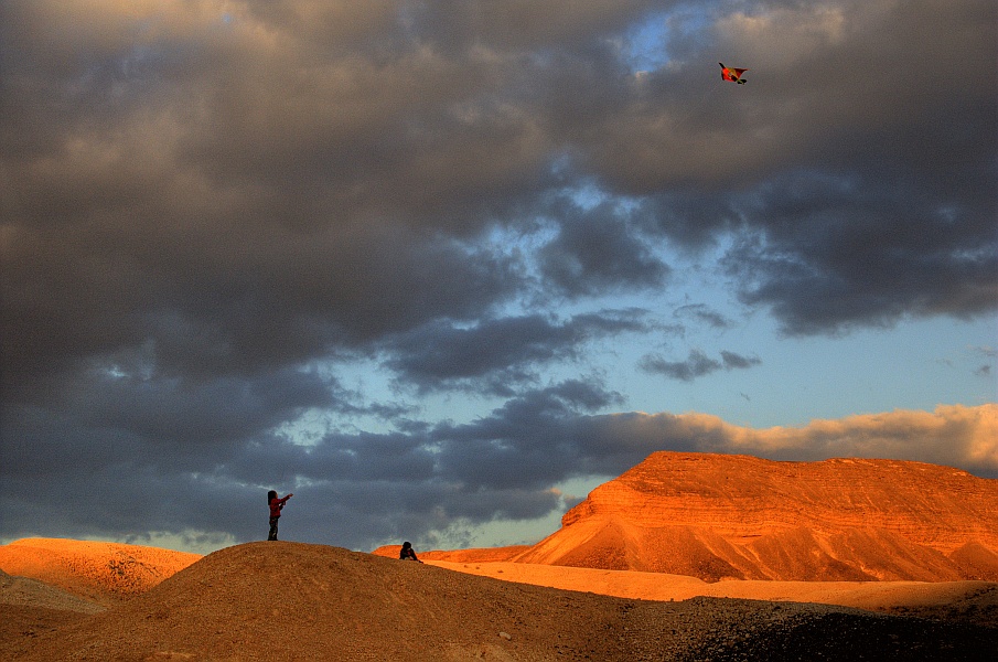 photo "Kite flyers" tags: landscape, 