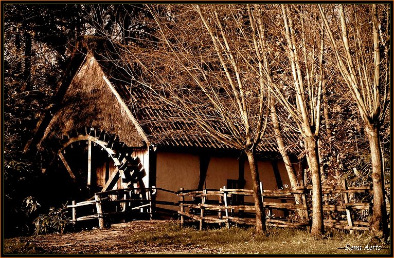 photo "water mill" tags: architecture, landscape, autumn