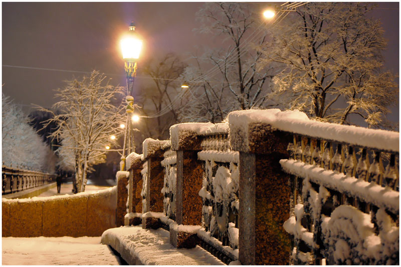 photo "***" tags: landscape, night, winter