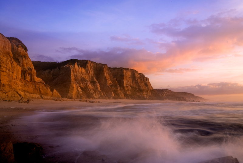 фото "Sunset in Vale Furado's Beach - Portugal" метки: пейзаж, вода, закат