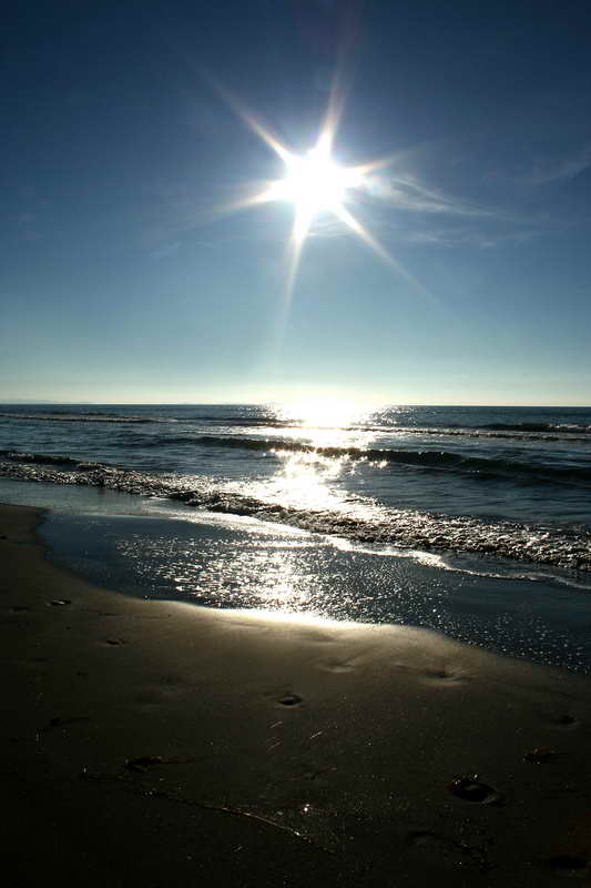photo "sun sea" tags: landscape, water, winter