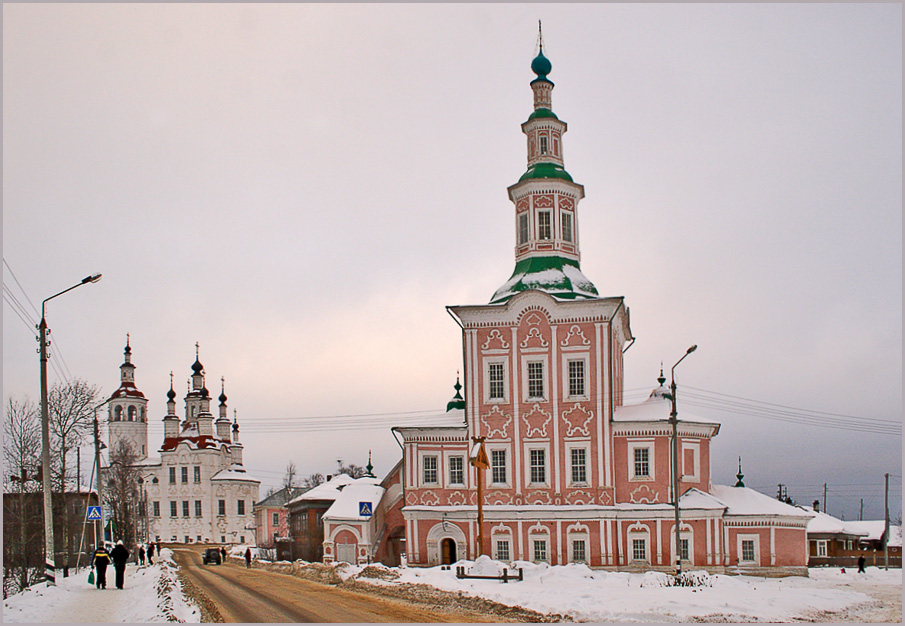 photo "Walking through the Totme." tags: landscape, winter