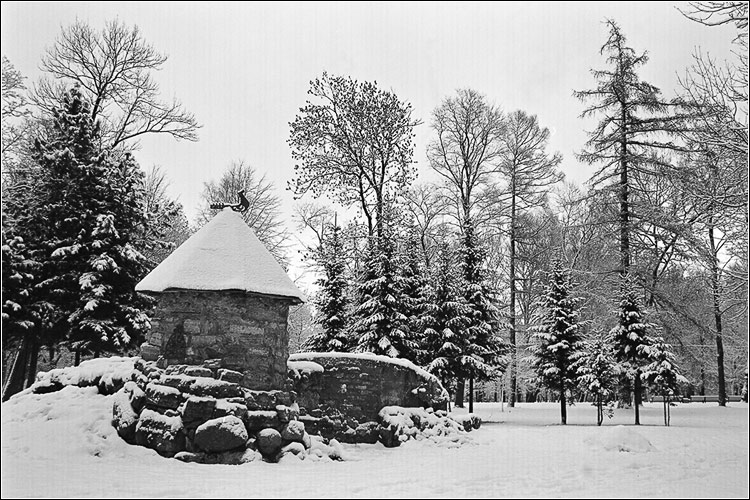 фото "***" метки: пейзаж, черно-белые, зима