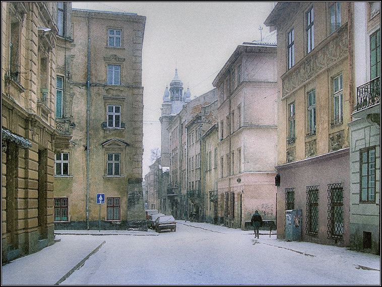 photo "Silent snowiness # 2" tags: architecture, landscape, winter