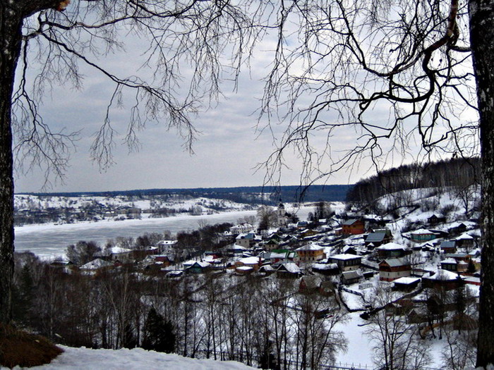 фото "Плёс. Зимовье." метки: , 