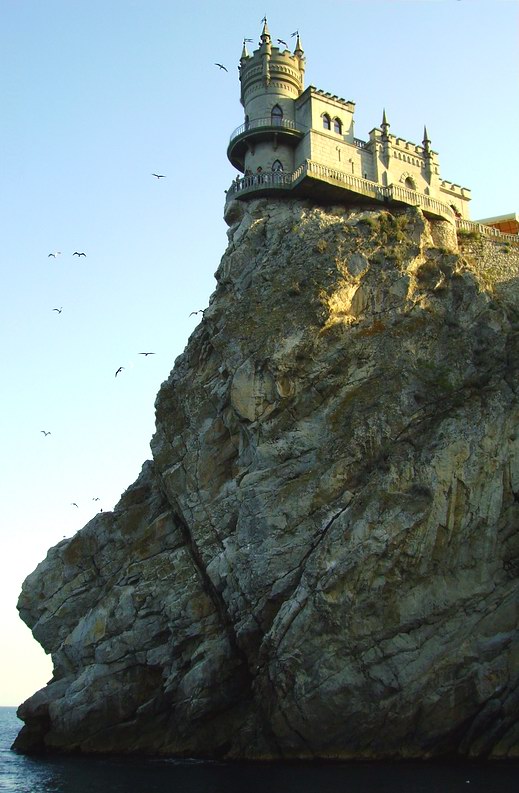 photo "Swallow's nest" tags: landscape, travel, mountains