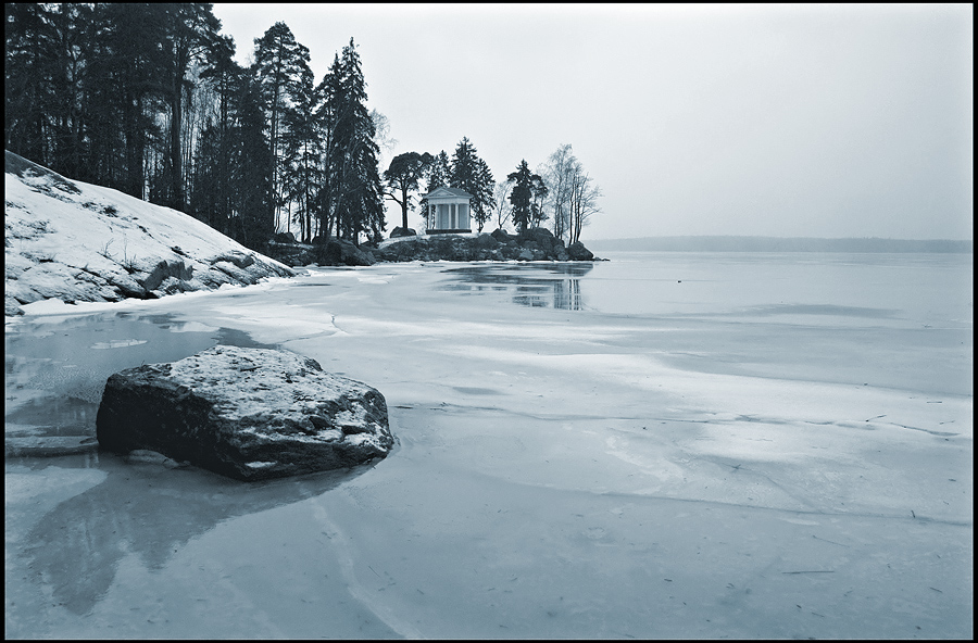 фото "Монрепо. Зима." метки: пейзаж, зима