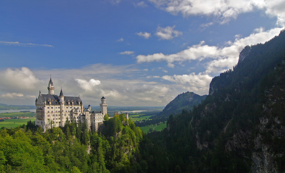 фото "Замок Neuschwanstein" метки: архитектура, пейзаж, 