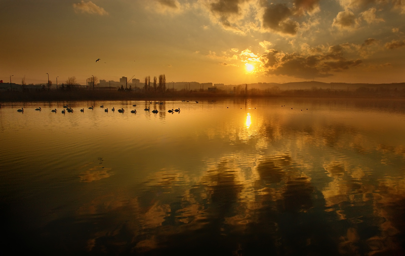 фото "Misty Lake" метки: пейзаж, вода