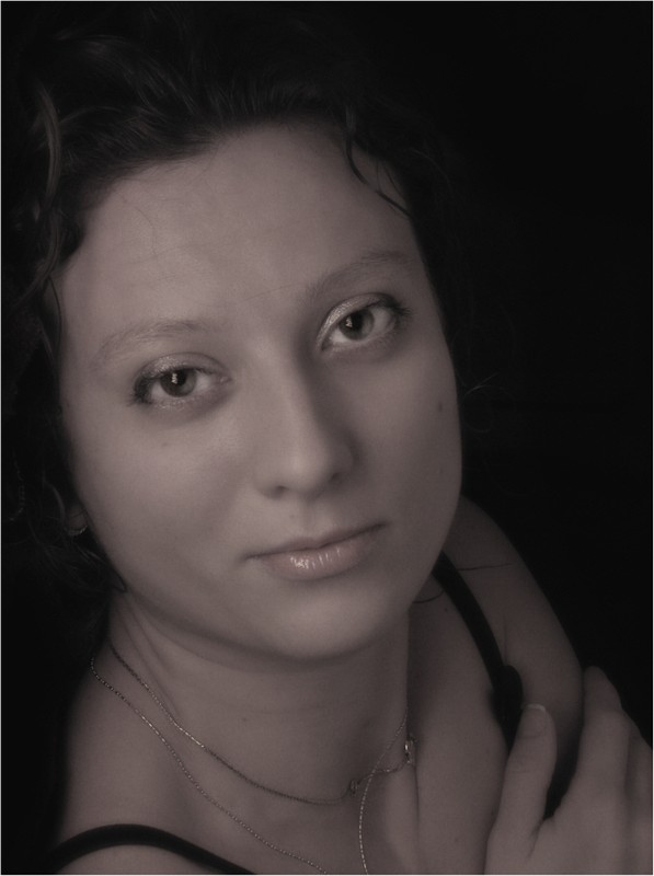 photo "***" tags: portrait, black&white, woman