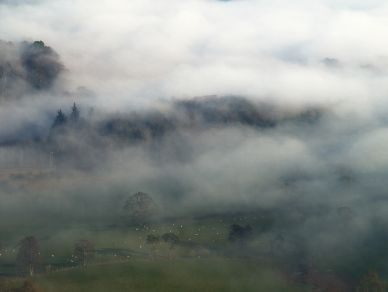 фото "Mist, Scottish Borders" метки: пейзаж, зима, облака