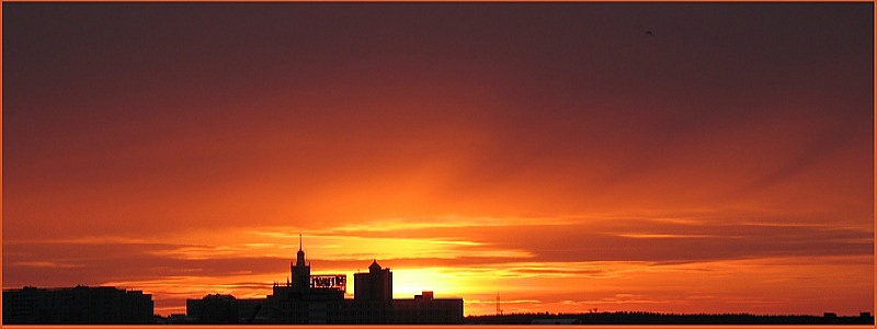 photo "Sunset strip" tags: landscape, sunset