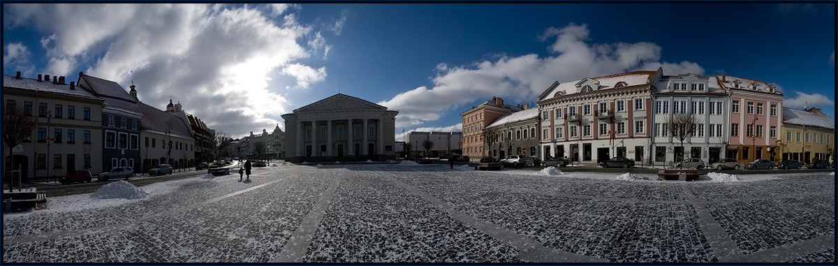 фото "Ратушная площадь." метки: архитектура, панорама, пейзаж, 