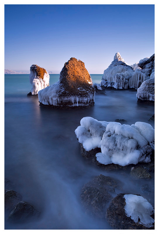 photo "The Stones & The Sea" tags: landscape, water, winter