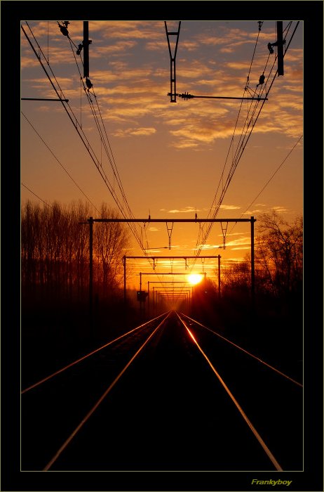 photo "The rails" tags: landscape, 