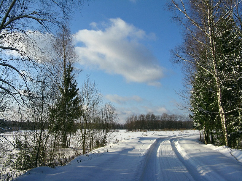 фото "Почти идеальный пейзаж" метки: пейзаж, зима