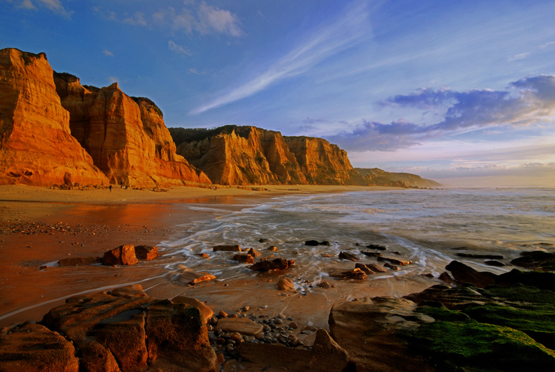 фото "Sunset in Vale Furado's Beach#2 - Portugal" метки: пейзаж, закат