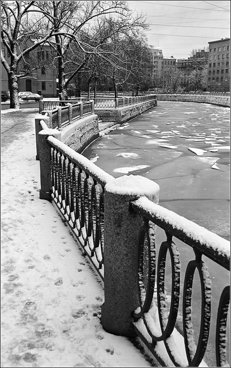 photo "***" tags: landscape, black&white, winter