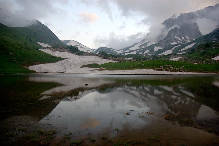 photo "Mountain silence" tags: landscape, mountains, water