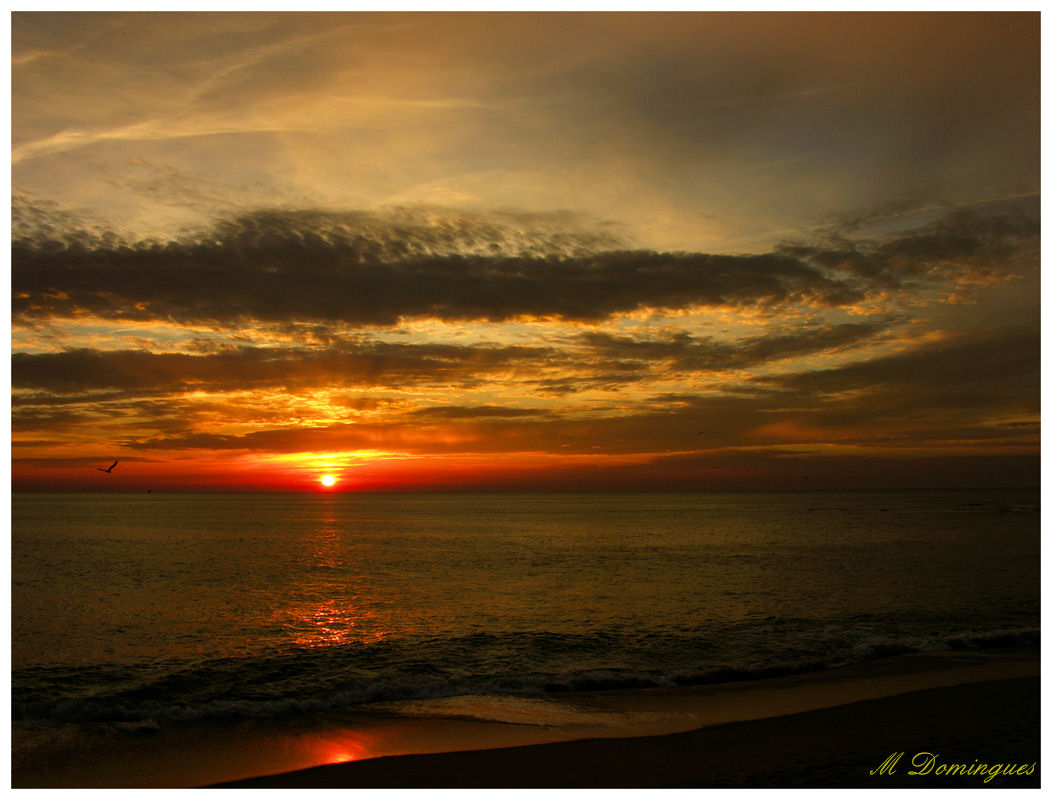 photo "The silence of the sea" tags: landscape, sunset