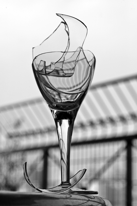 фото "Broken  Glass" метки: черно-белые, натюрморт, 