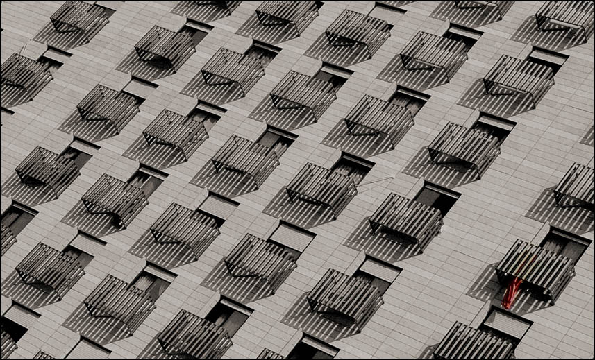 photo "Balconies." tags: misc., architecture, landscape, 
