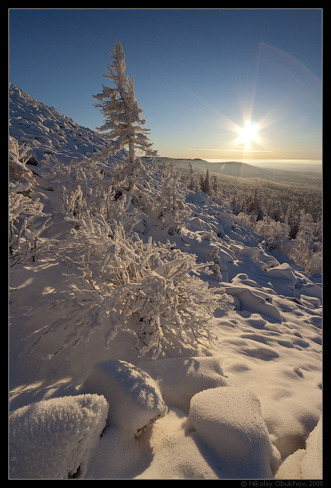 photo "Frost and Sun / 0184_0088" tags: landscape, mountains, winter