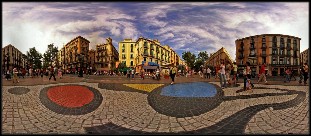 фото "Las Ramblas" метки: панорама, архитектура, пейзаж, 