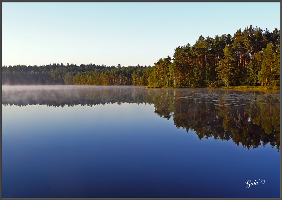 photo "The morning silence" tags: landscape, summer, water