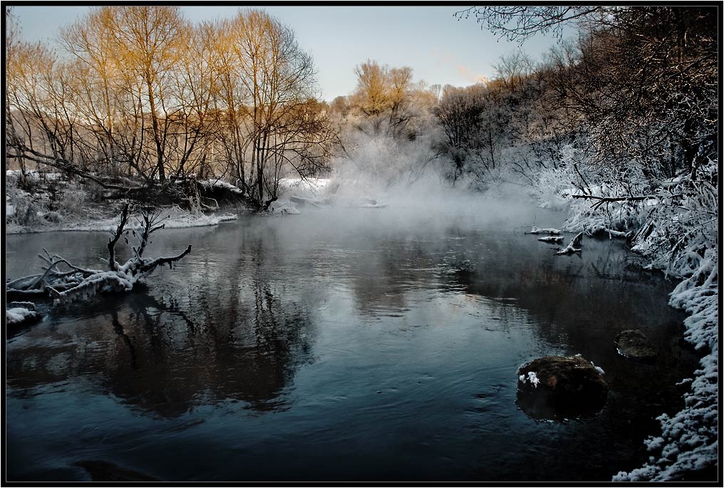 фото "Ностальгия по зиме :)" метки: пейзаж, вода, зима