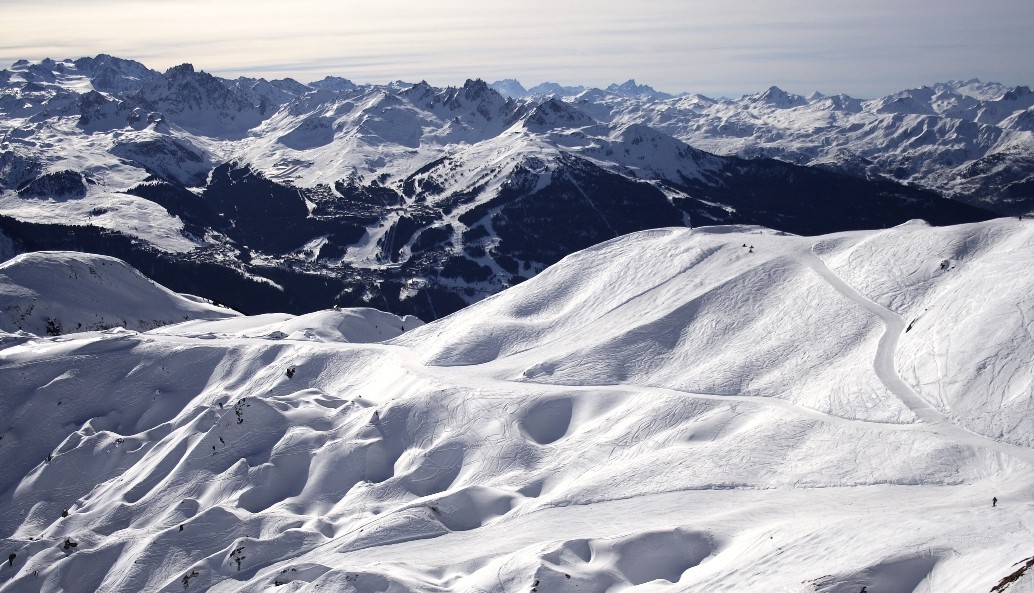 фото "Courchevel from Champagny" метки: пейзаж, горы