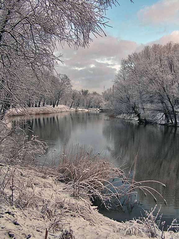 фото "Зимы прощальное." метки: пейзаж, вода, зима