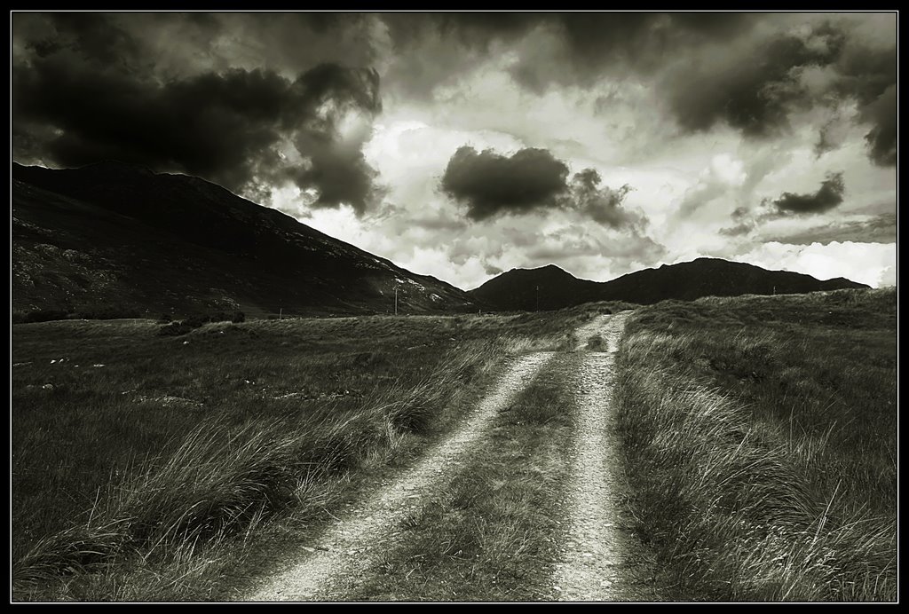 photo "Irish Paths" tags: landscape, mountains