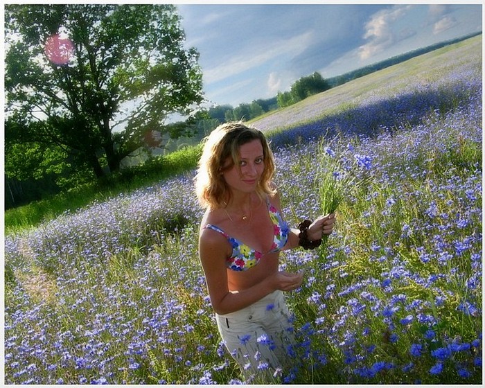 photo "***" tags: landscape, portrait, spring, woman
