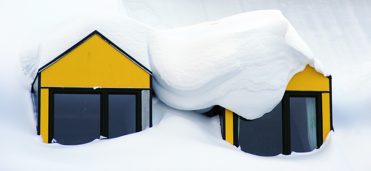 фото "Snow covered Windows" метки: пейзаж, зима