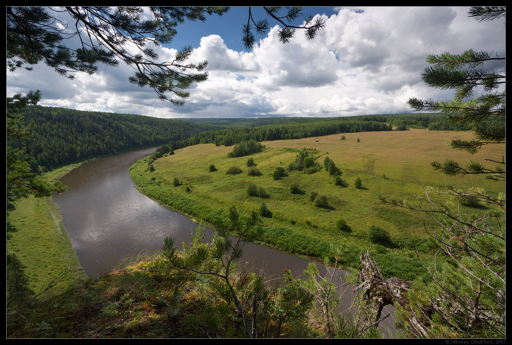 photo "Chusovaya river / 0178_0019" tags: landscape, forest, summer