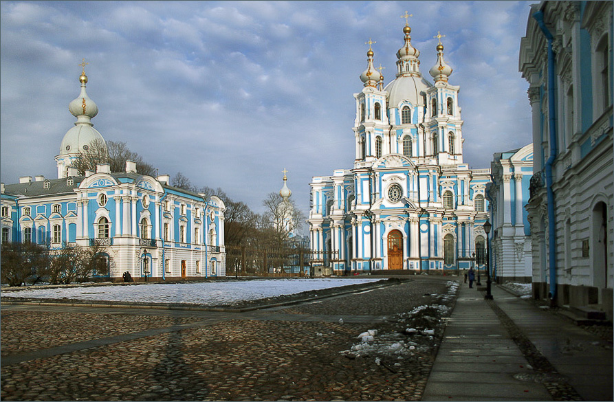 фото "Голубые краски марта" метки: архитектура, пейзаж, весна